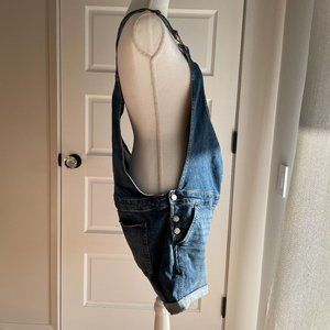 Medium Maternity - GAP - Jean Short Overalls